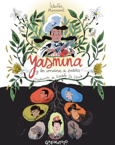 Yasmina y los comedores de patatas cubierta